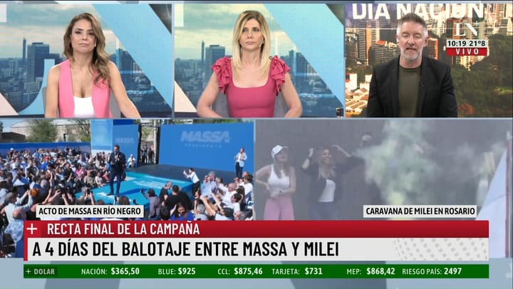 Novaresio revelo la estrategia de Milei para evitar que le roben boletas en el balotaje