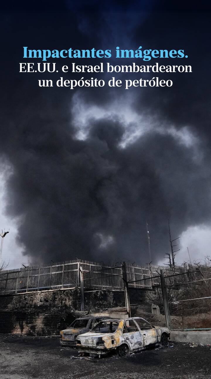 EE.UU. e Israel bombardearon un depósito de petróleo en Teherán