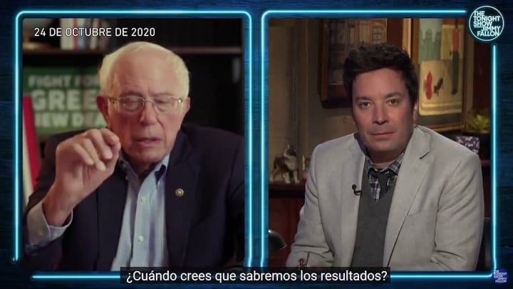Bernie Sanders predijo la situación que se iba a vivir en estas votaciones - Fuente: Twitter