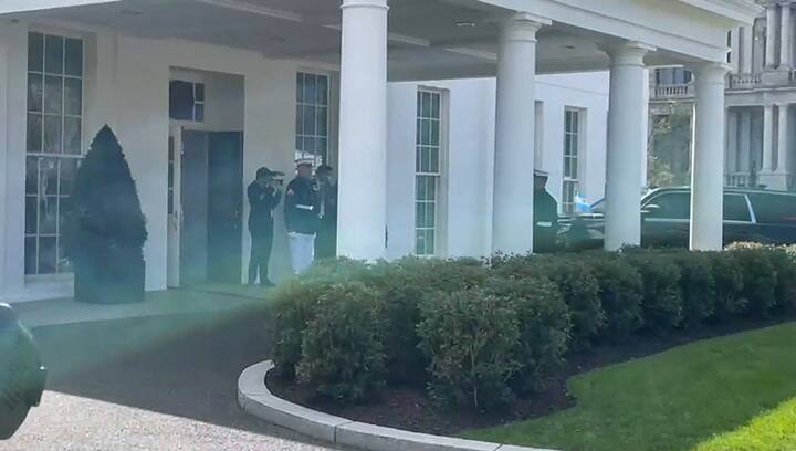 La llegada de Alberto Fernández a la Casa Blanca