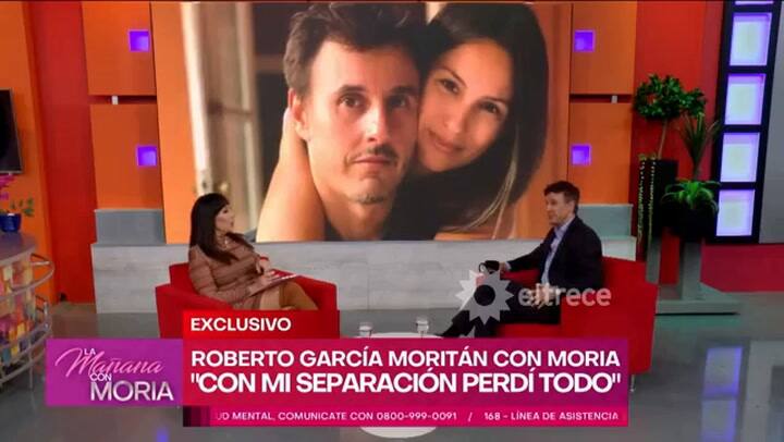 La revelación de Roberto García Moritán sobre la propuesta de casamiento a Pampita