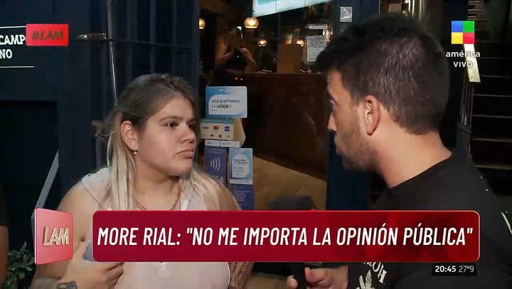 Morena Rial rompio el silencio tras ser demorada