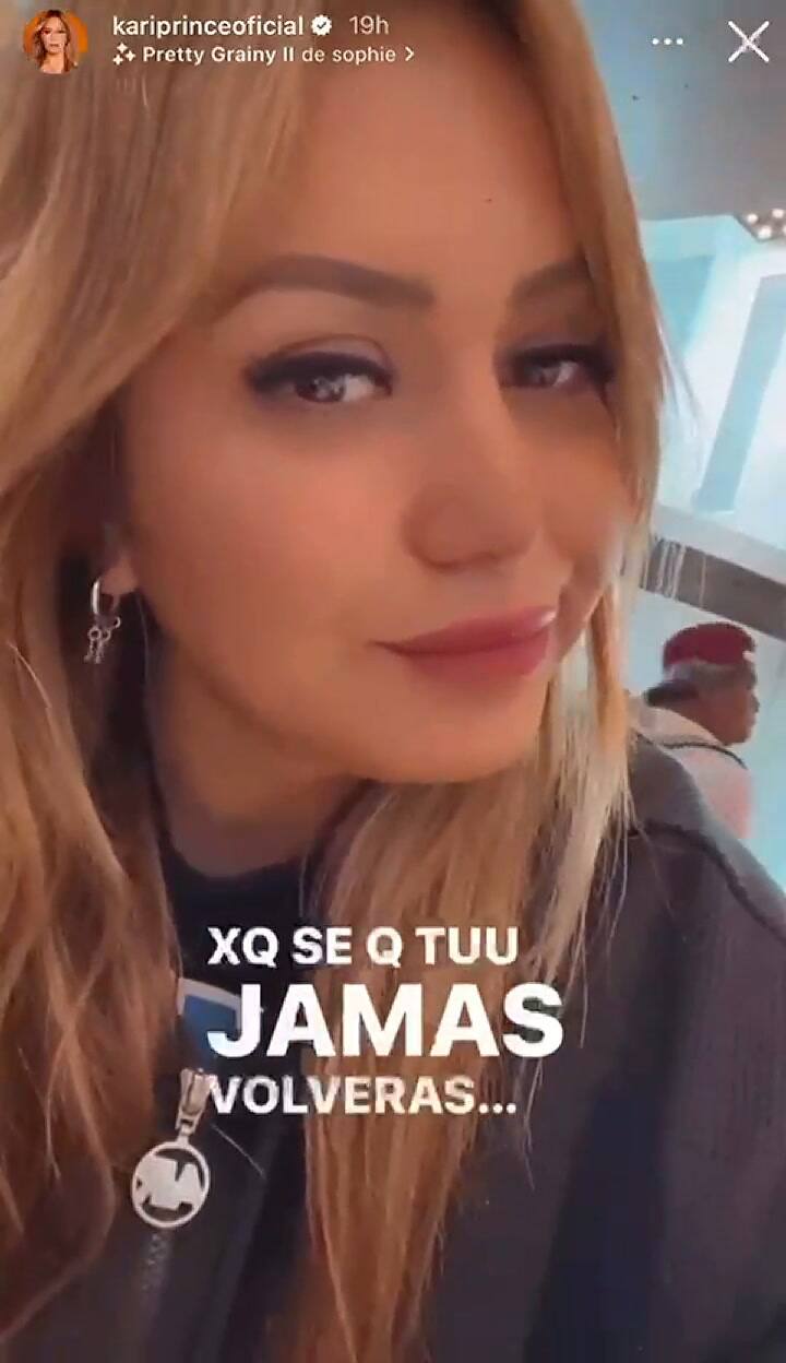 Karina, La princesita compartió un video que preocupó a sus seguidores