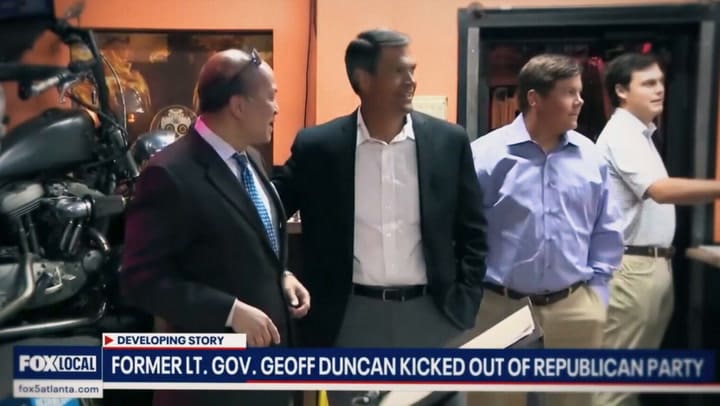 El video del anuncio de candidatura de Geoff Duncan en Georgia