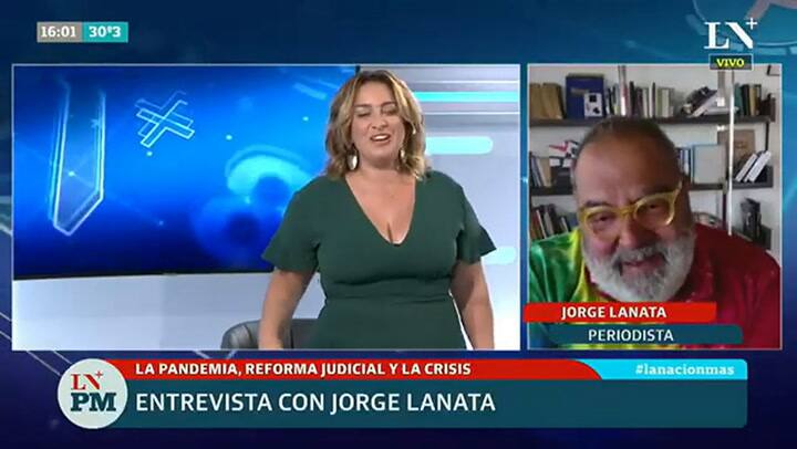 Jorge Lanata en LN+: 'Máximo va a ser candidato en 2023'