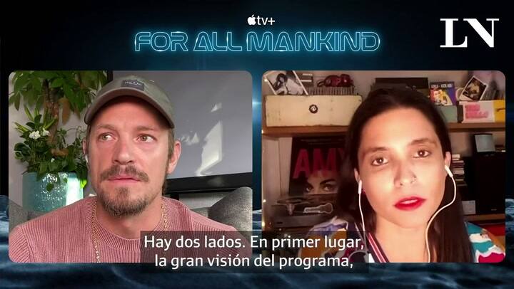 Joel Kinnaman habla con LA NACION sobre la serie de AppleTV+, For All Mankind