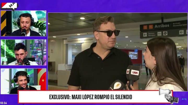 Maxi López habló de su relación con Wanda Nara