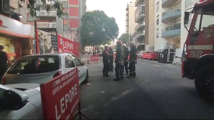 Caballito: una obra en construcción sufrió un derrumbe