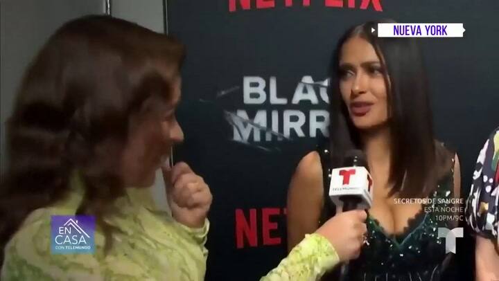 Salma Hayek contó qué figura le gustaría que la interprete y sorprendió a todos