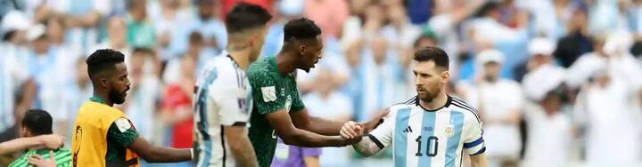 Argentina perdió frente a Arabia Saudita