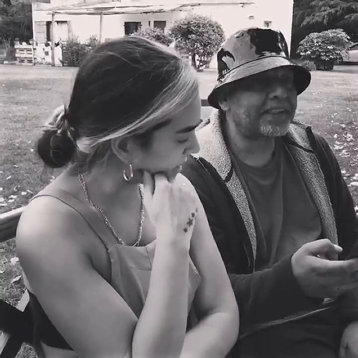 El video con el que Ángela Leiva despidió a su padre en las redes sociales - Fuente: Instagram