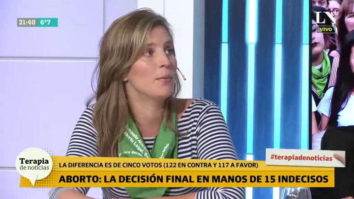 La justificacón de La coordinador del Observatorio de Géneros para que se despenalice el aborto