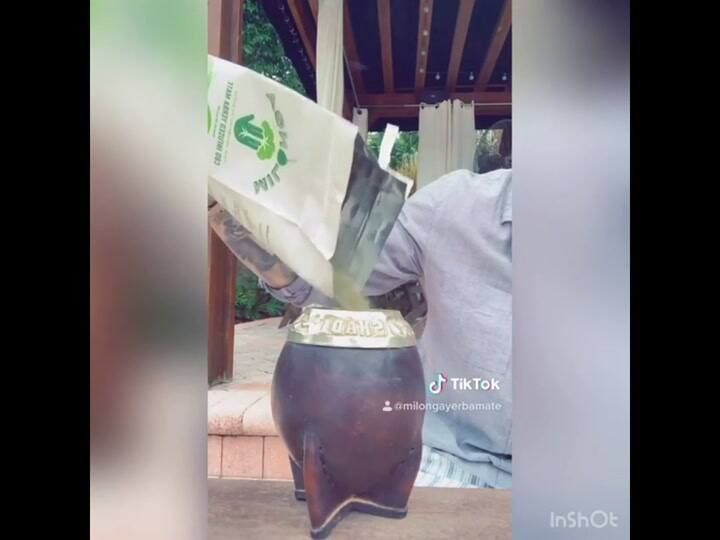 Tiktok: cómo se prepara un mate de Milonga