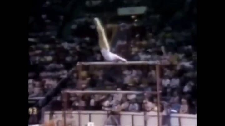 Nadia Comaneci y su 10 perfecto en Montreal 76''''''''''''''''