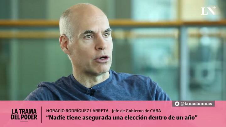 Horacio Rodríguez Larreta “Nadie tiene asegurada una elección dentro de un año”-