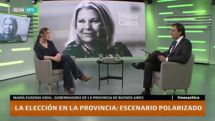 Definiciones en un tweet de María Eugenia Vidal