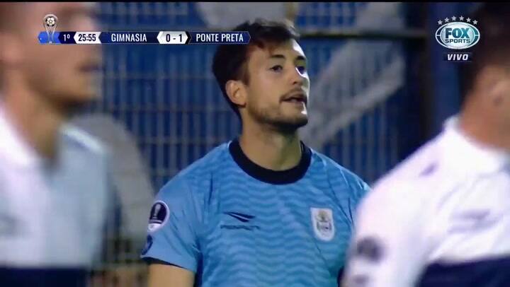 El 1-0 para Ponte Preta