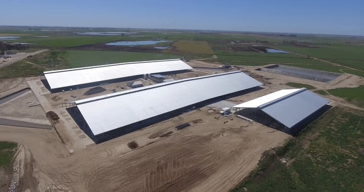 Video del establecimiento con 96 robots