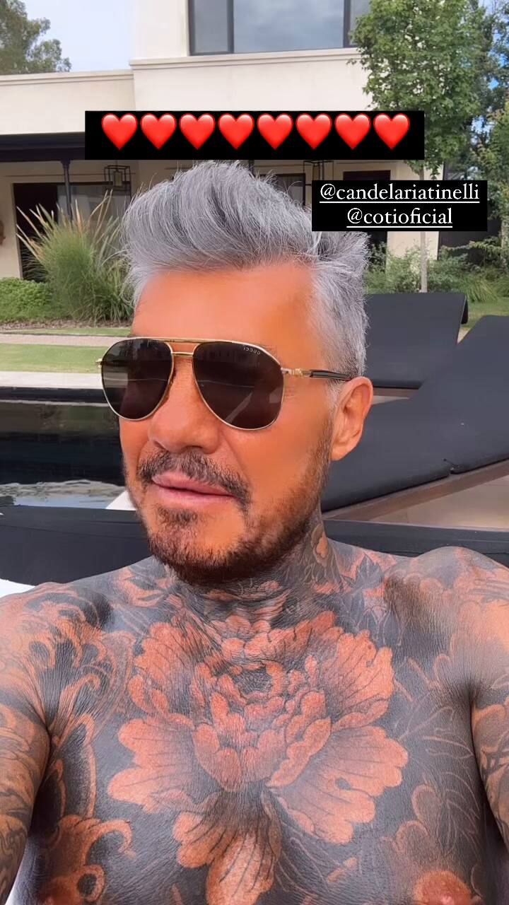 Marcelo Tinelli contó cómo fue la boda de su hija Cande y Coti