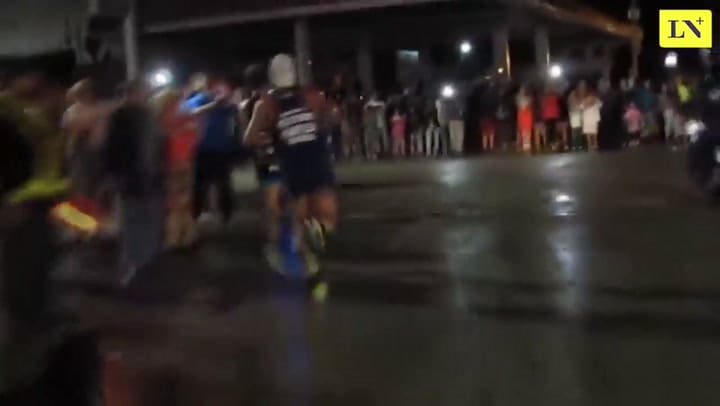 El emocionante final de la carrera de Brian Burgos