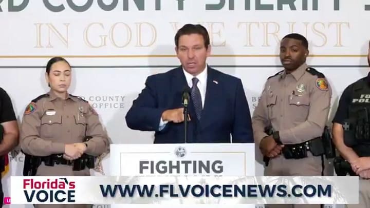El mensaje de Ron DeSantis sobre el papel de Florida en tareas fronterizas