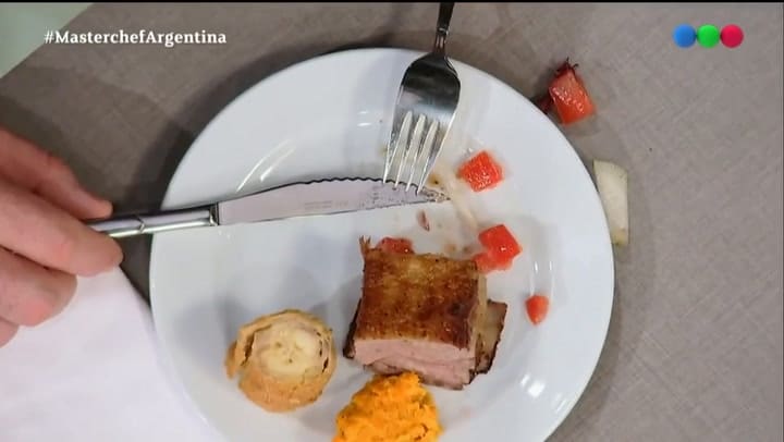 MasterChef Celebrity. Rocío Marengo hizo trampa y los jurados le reprocharon su actitud - Fuente: Te