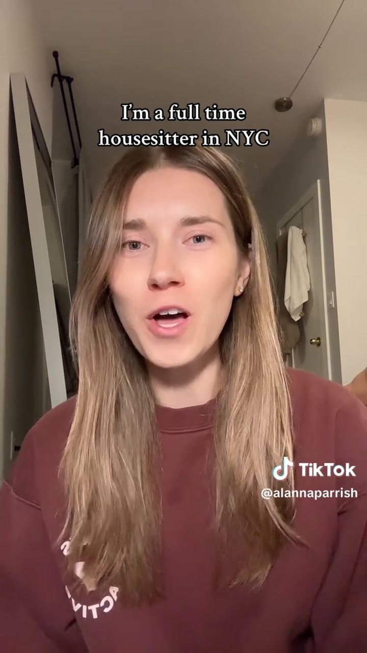 Así vive una joven en Nueva York sin casa propia y sin pagar alquiler