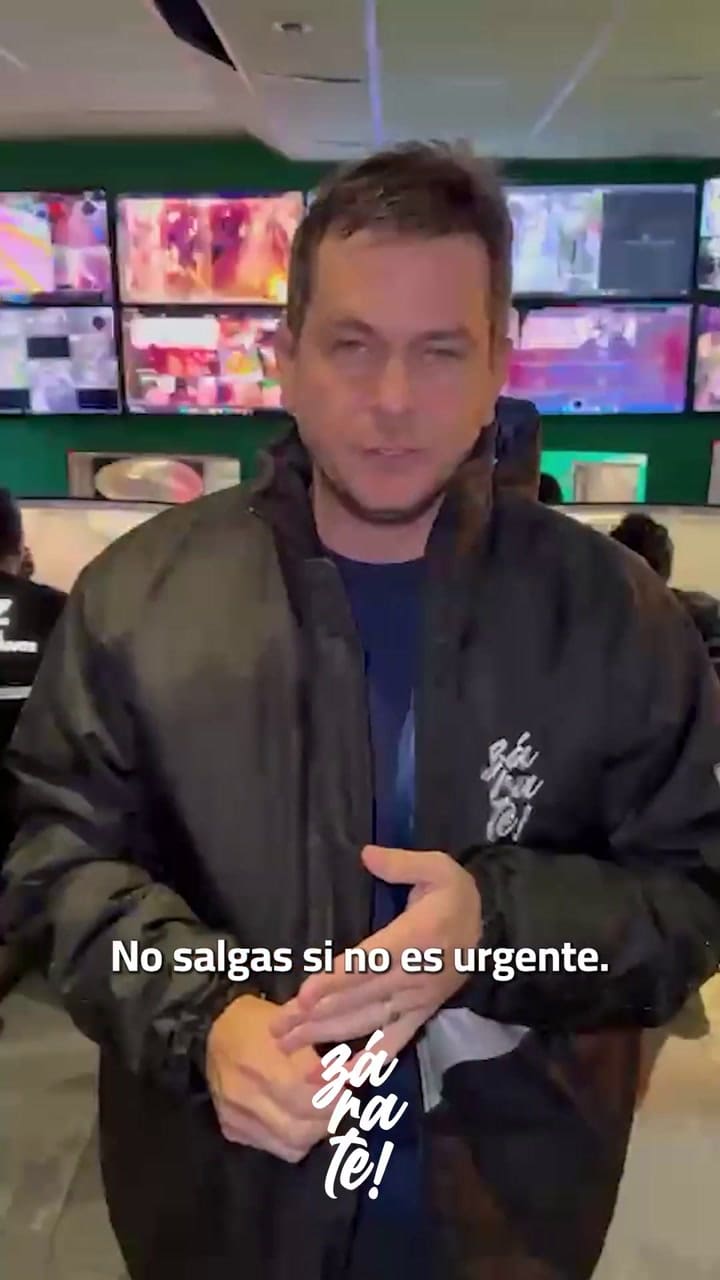 A las 15:45hs, ya habían caído 150mm en Zárate