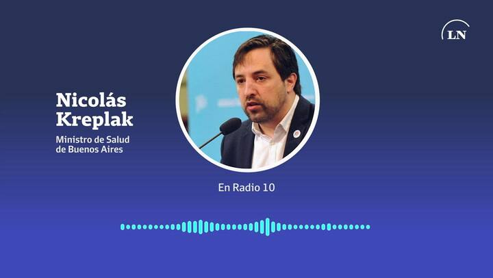 Kreplak apuntó contra los pediatras que cuestionan la vacuna en niños y los acusó de “mala praxis'