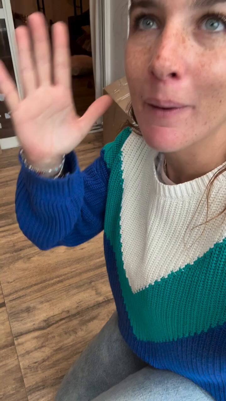 Juana Repetto mostró su proceso de mudanza