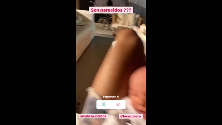 Fabián Cubero reveló a quien se parece Luca, su primer hijo con Mica Viciconte