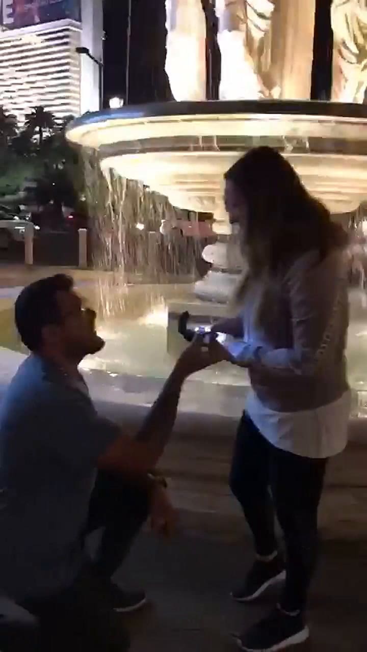 Propuesta de matrimonio de Leandro Maza