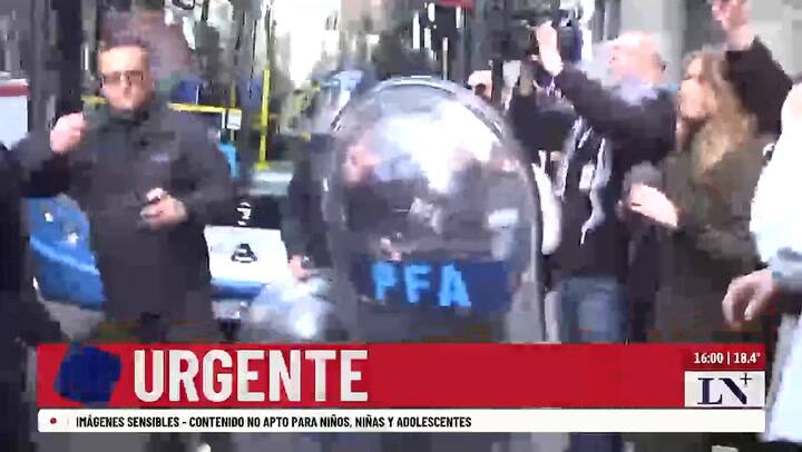 Incidentes Frente Al Congreso