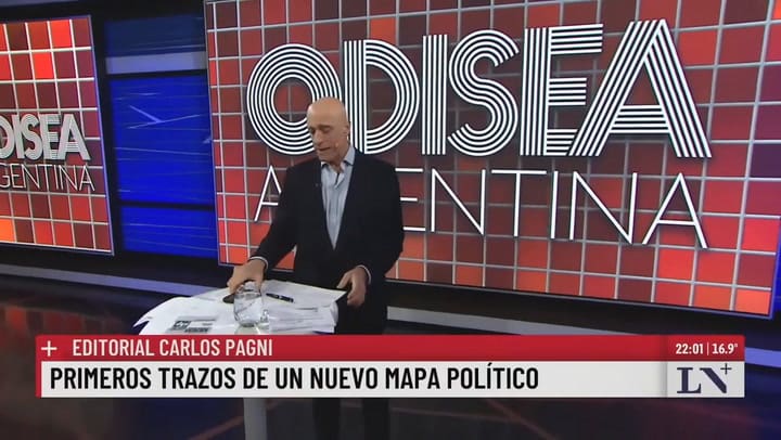 Primeros trazos de un nuevo mapa político: el editorial de Carlos Pagni en Odisea Argentina (18/08)