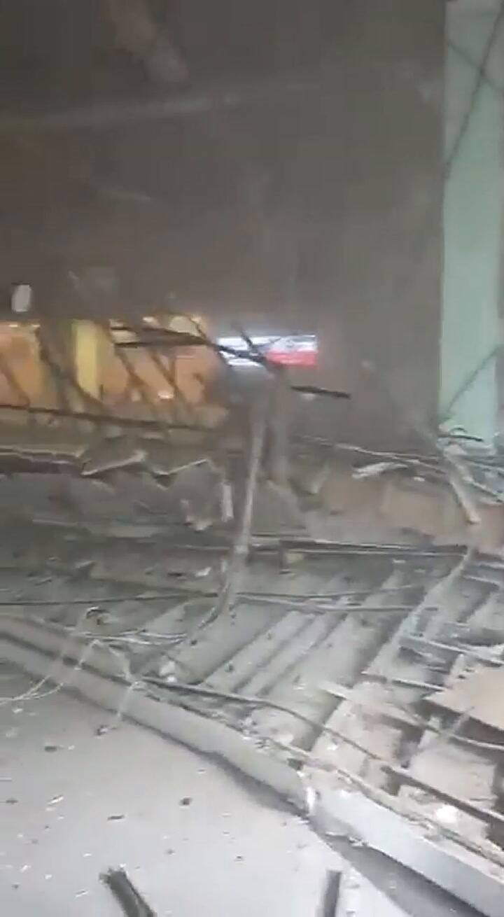 Así quedó el Cinemark Palermo tras el derrumbe