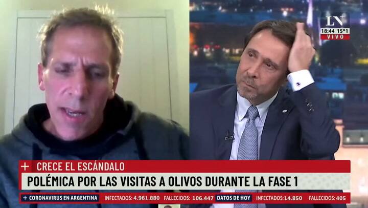 Marcelo Mazzarello entrevistado por Eduardo Feinmann