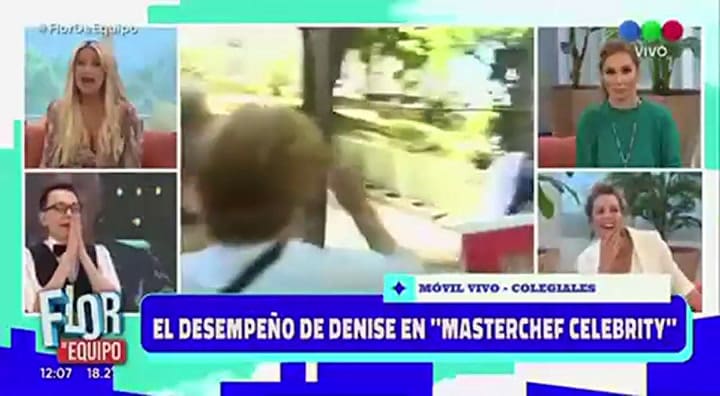 El desplante que vivió Florencia Peña en pleno programa