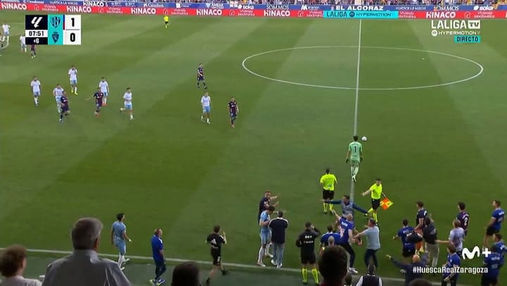 La insólita agresión de Esteban Andrada, arquero de Zaragoza