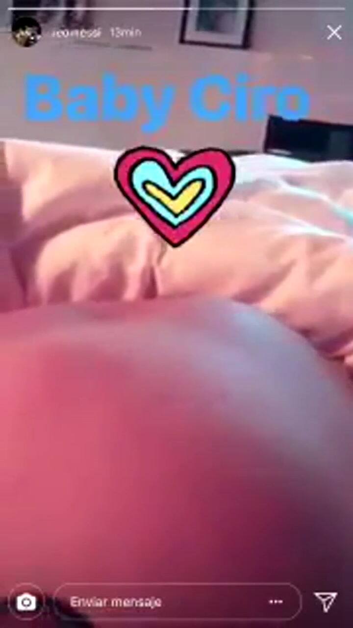 En este video, Lionel Messi anunció el nombre de su tercer hijo