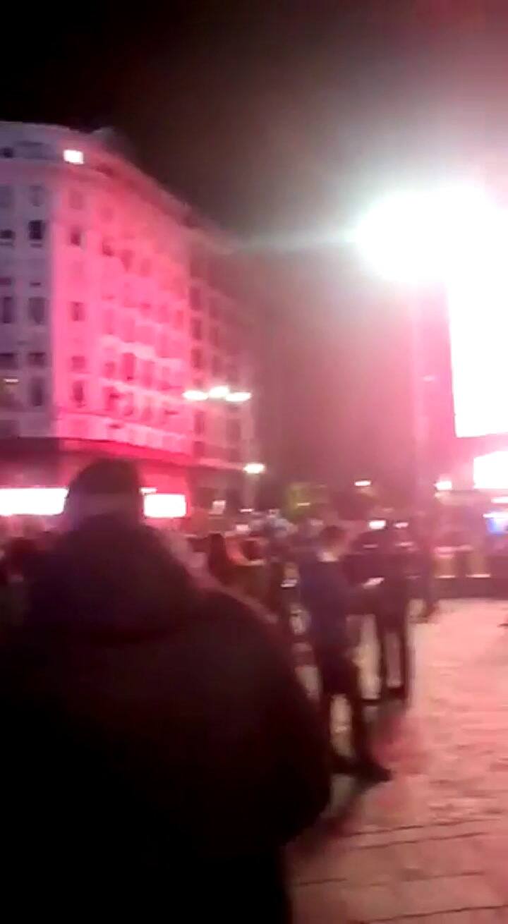Protestas en el Obelisco en contra de la cuarentena - Fuente: Twitter