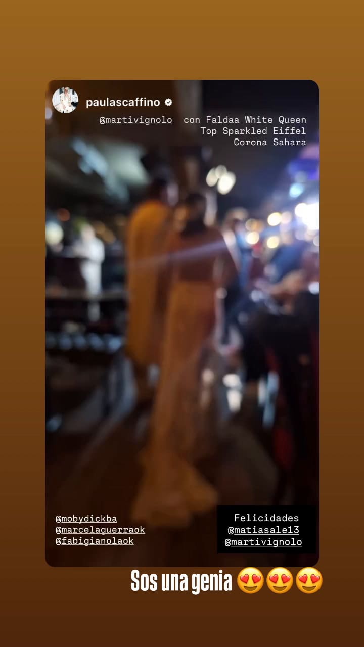 Con anillos de madera y código de vestimenta, así fue el compromiso de Matías Alé con su novia