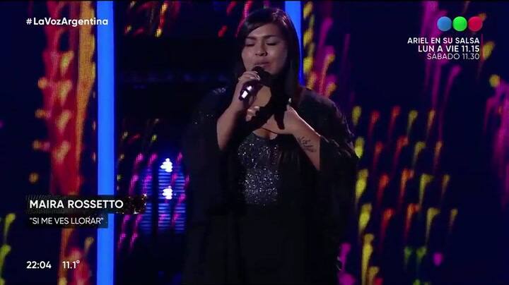 Ricardo Montaner recibió un atrevido piropo en La Voz Argentina