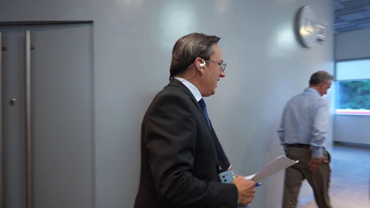 LA NACION + Cerca Actualidad: mirá el backstage de la entrevista a Carlos Pagni