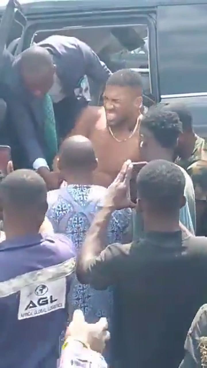 El accidente de Anthony Joshua en Nigeria