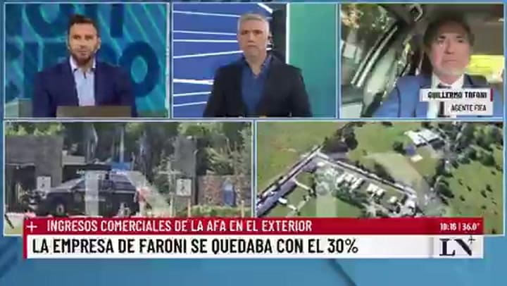 El empresario Guillermo Tofoni cuestionó el contrato de la AFA con la empresa de Faroni