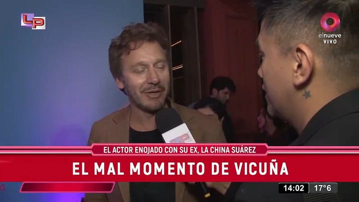 Benjamín Vicuña habló de su vínculo con la China Suárez