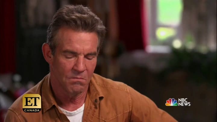 Dennis Quaid habla de su divorcio de Meg Ryan - Fuente: YouTube