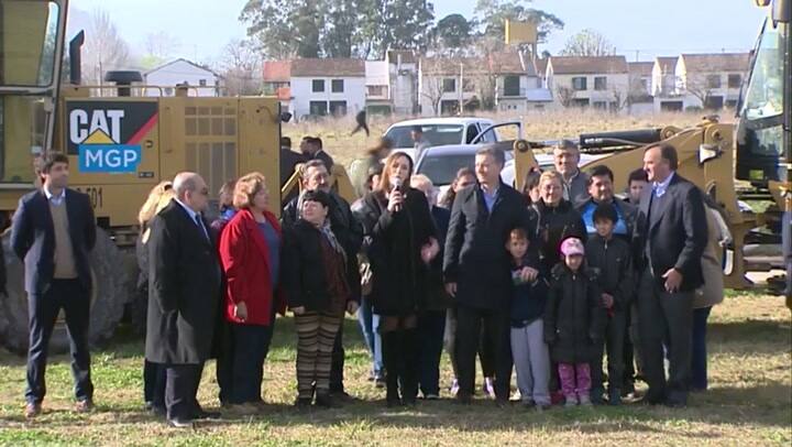 El presidente Macri presentó el Plan Nacional de Hábitat en Mar del Plata