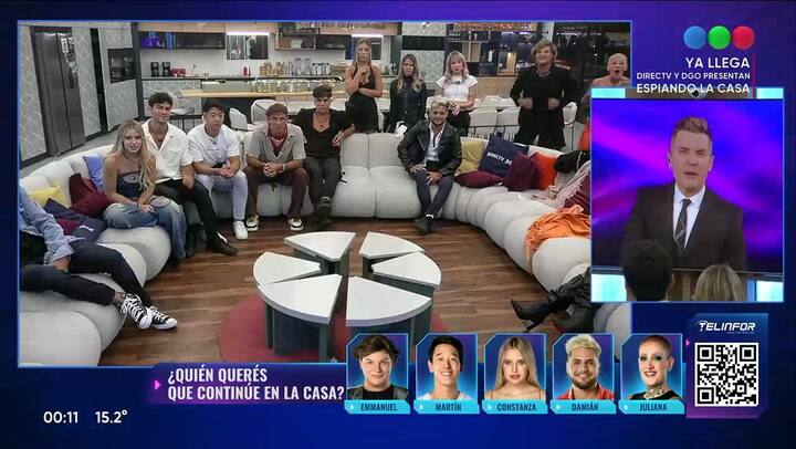 Gran Hermano: los efusivos festejos de Emma y Furia