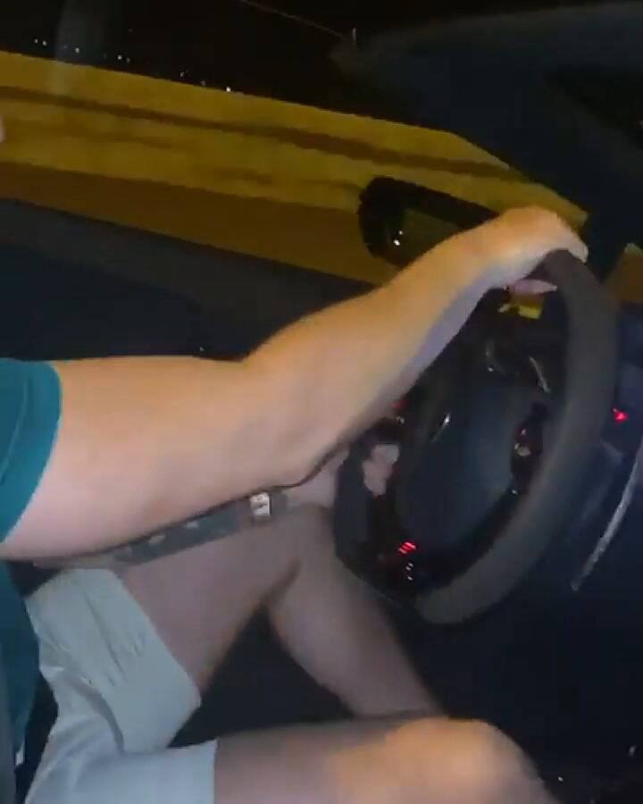 McGregor a toda velocidad con su Lamborghini - Fuente: Instagram